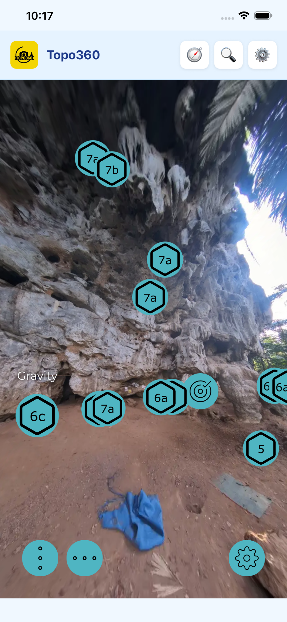 Topo360 app screenshot 2