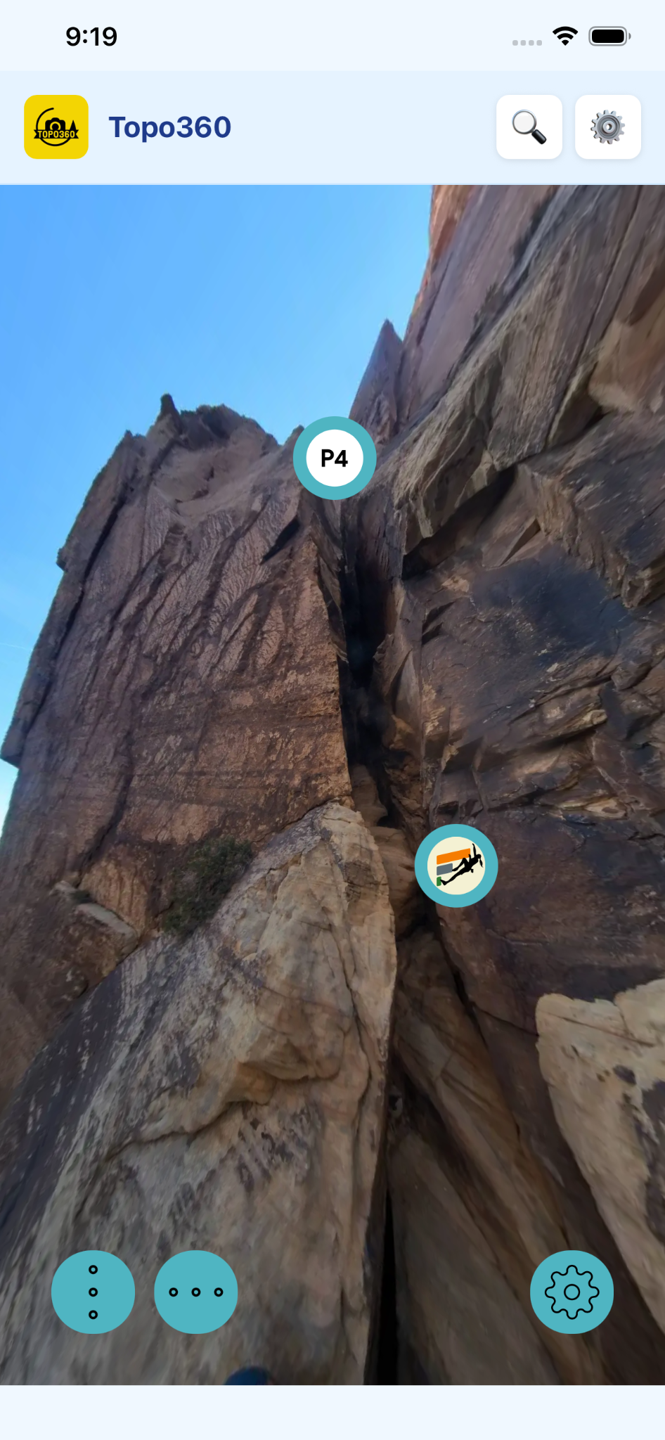 Topo360 app screenshot 1